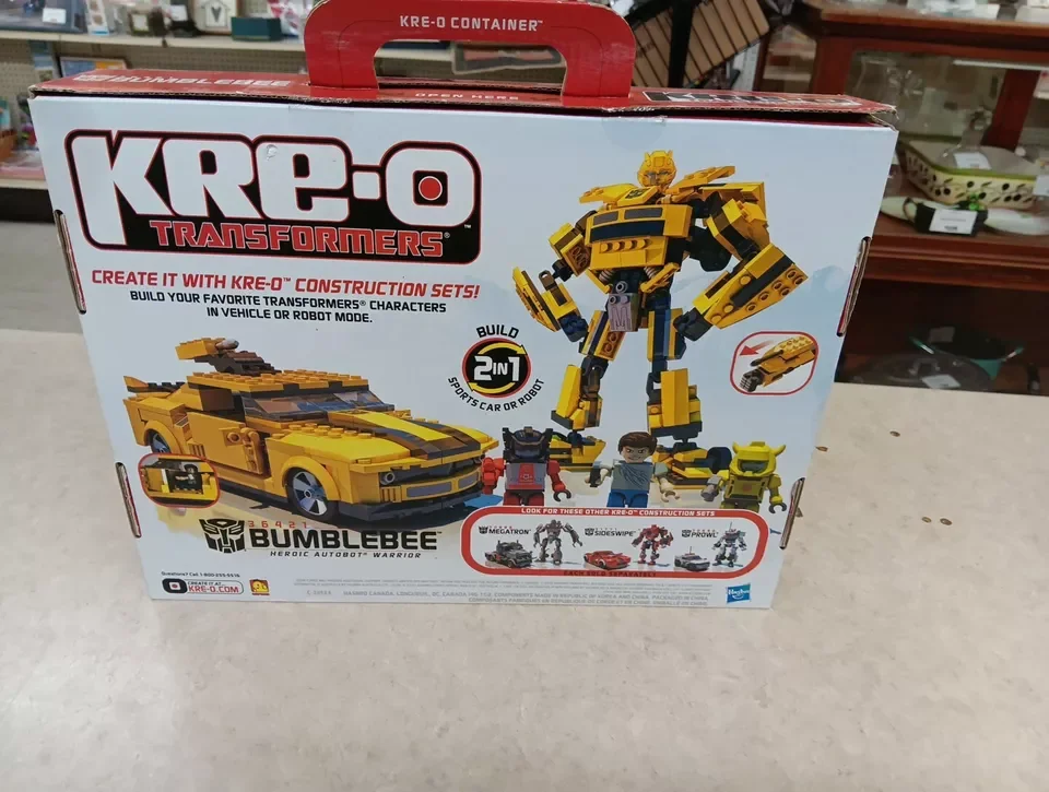 Hasbro Kreo Kre-O Transformatoren Hommel 36421 Gebouw 335 Stukken 3 Kreons 36421