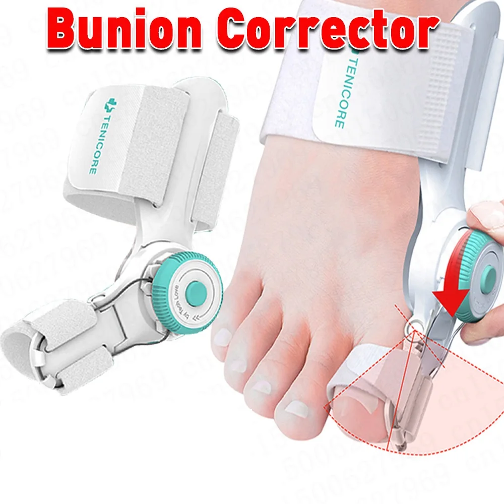 Bunion Splint Corrector Big Toe Straightener Unisex Foot Hallux Valgus Braces Orthopedic Supplies Pain Relief Pedicure Foot Care