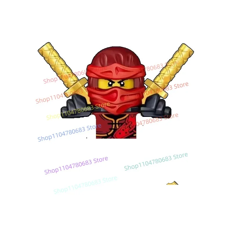 MOC シーズン 7 忍者ミニアクションフィギュア組み立てモデルディスプレイアニメ漫画アクセサリーおもちゃギフト装飾グッズ
