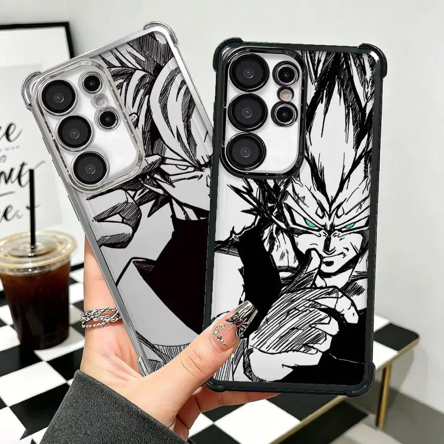 Case for Samsung Galaxy S26 S21 Plus S20 FE S23 S24 S25 Edge S22 Ultra Phone Cover D-Dragons Ball Cool