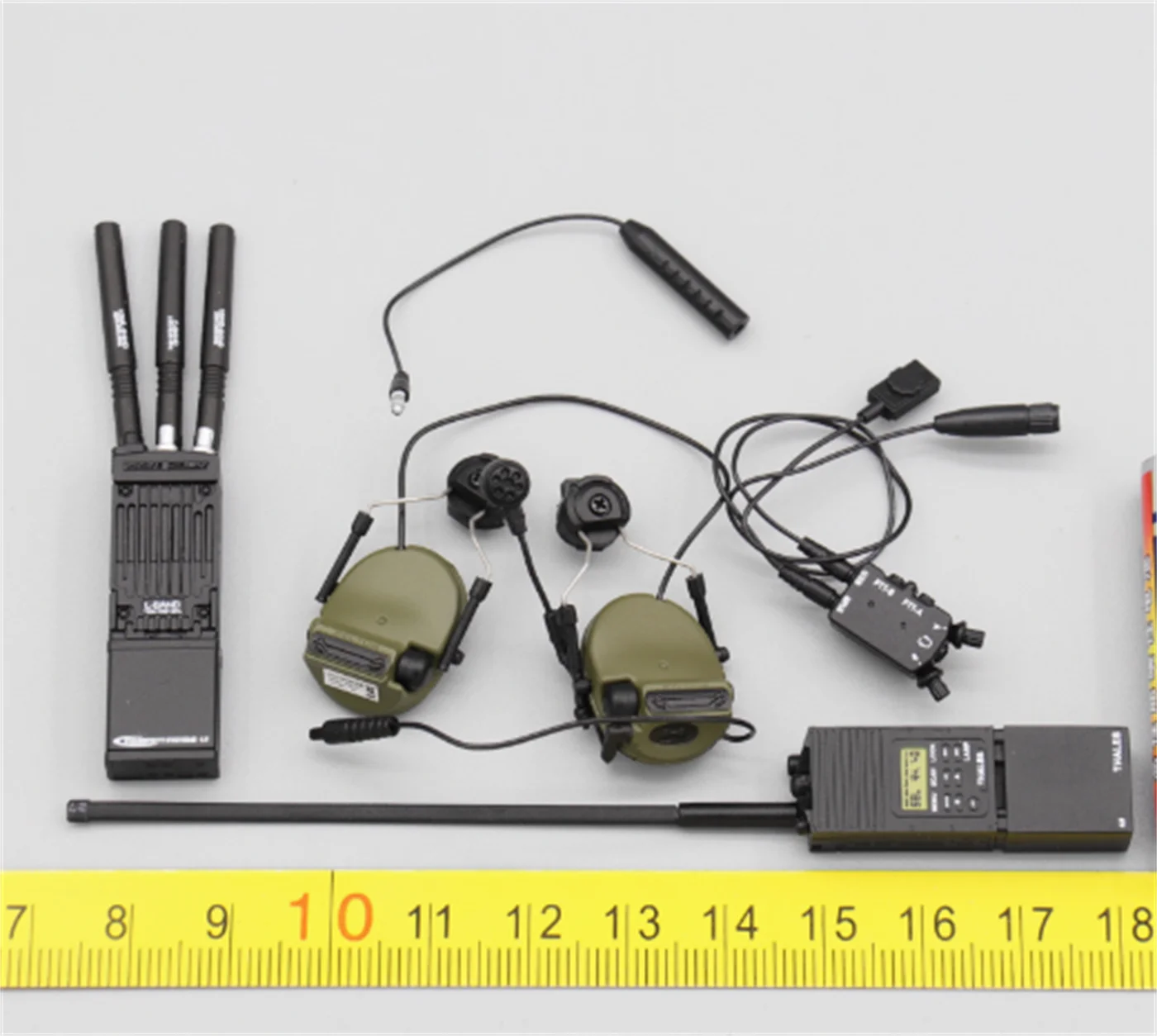 Radio & Headset for Easy&Simple ES 26064A Special Mission Delta Force 1/6 12