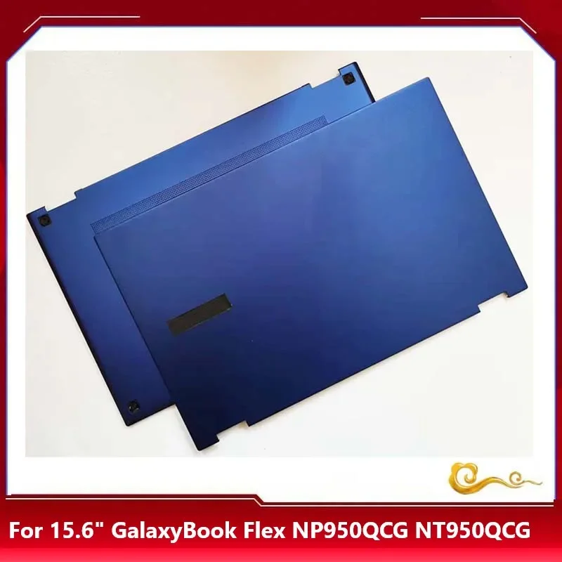 yuebeisheng lcd capa traseira caixa inferior azul samsung galaxy livro flex np950qcg nt950qcg 156 novo e org 01