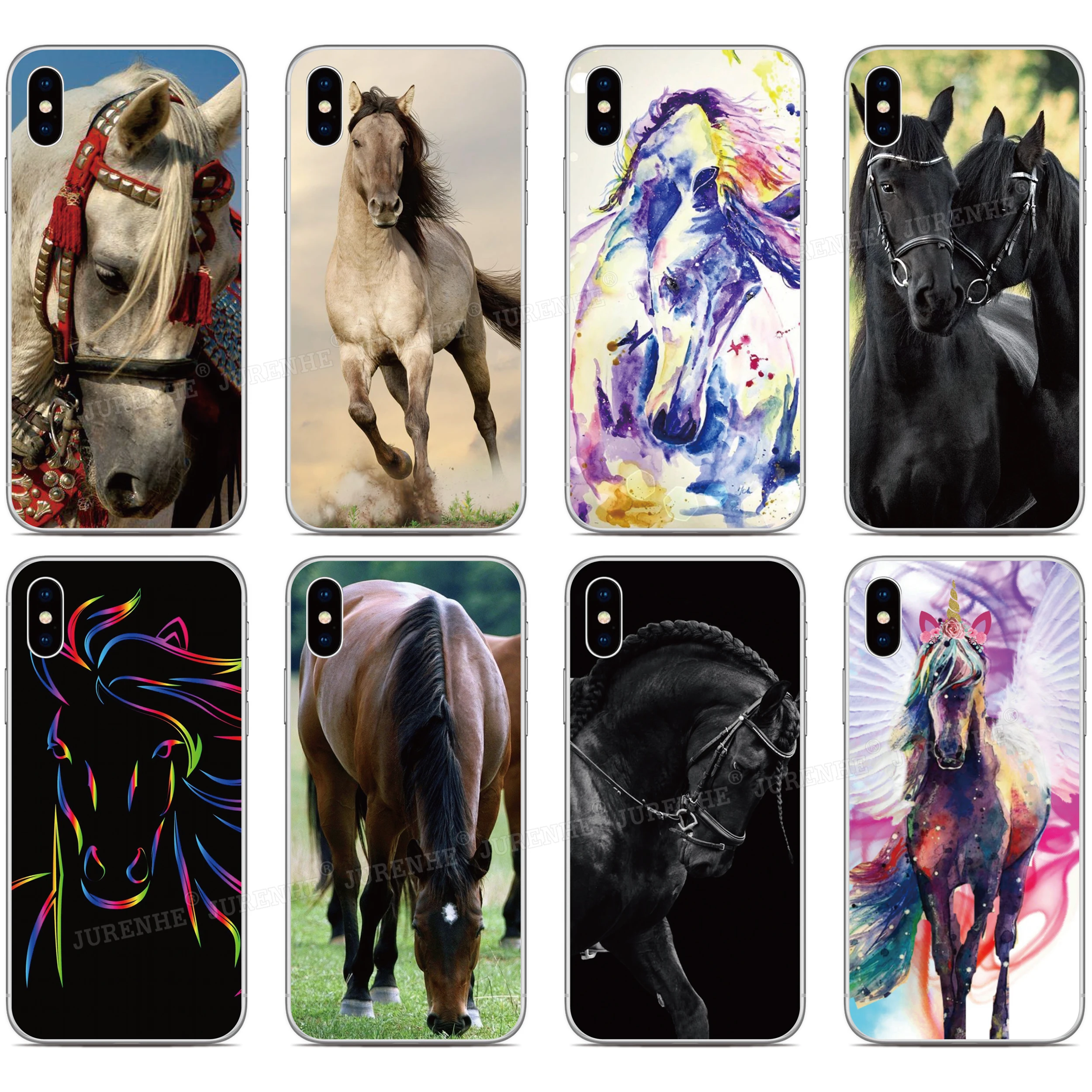 Running Horse Cover For BLU G91 C5 Max View 2 3 Bold N2 F91 Gigaset GX6 GX4 GS5 GS4 GS3 CAT S62 Pro S42 S52 S75 5G Phone Case