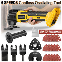 Oscillating Multi Function Tool For DEWALT 18V Battery Portable Cordless Trimmer Polishing Shovel Cutting Woodworking Power Tool