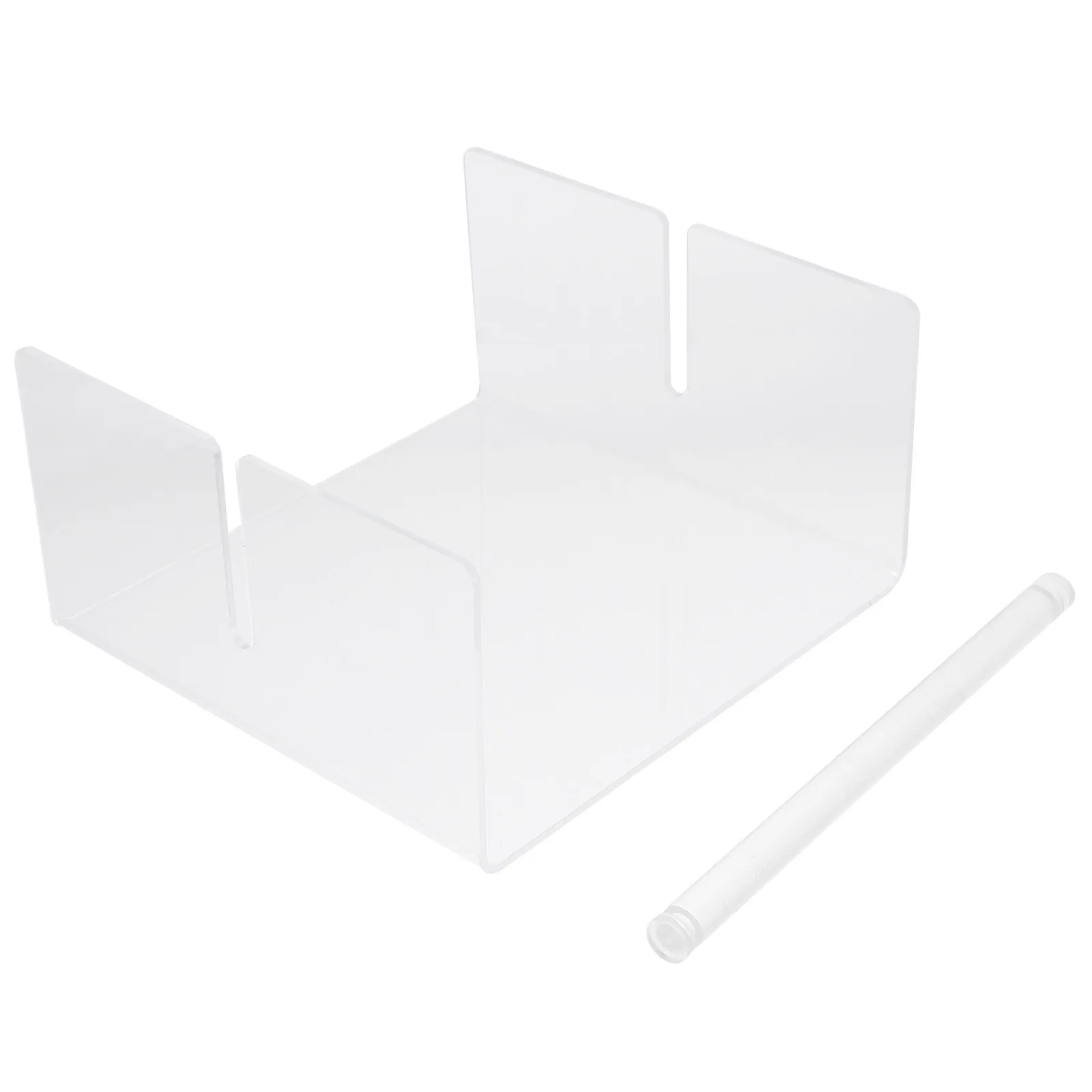 

Acrylic Napkin Holder Transparent Tissue Box for Home Office Bedroom Decor Modern Desktop Paper Storage Rack Guest Towel Holder