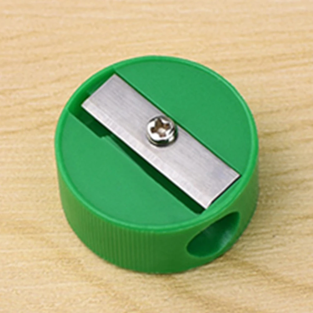 140 قطعة من مبراة أقلام الرصاص البلاستيكية الصغيرة بتصميم لطيف للطلاب يستخدم مكتب العودة إلى اللوازم المكتبية المدرسية