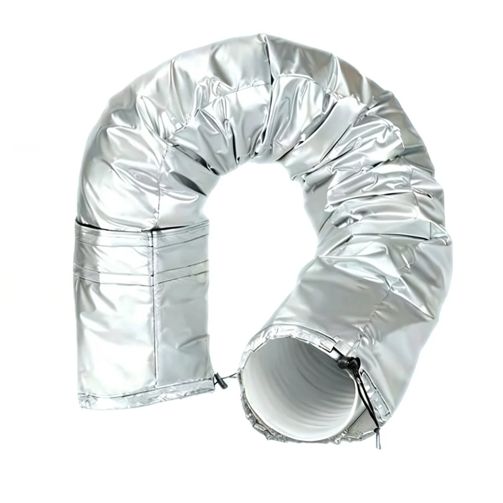 Heat Insulation Cover For Mobile AC Exhaust Hose Waterproof Thermal Sleeve Protector For Air Conditioning System