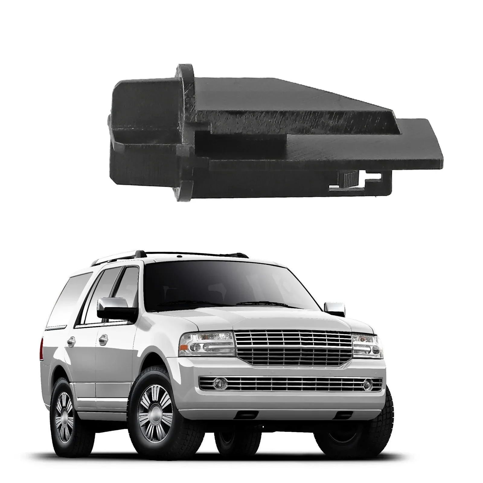 

Black Plastic Shifter Selector Button Part Number 5L7Z7C488AA 5L7Z-7C488-AA For Lincoln For Navigator 2005-2006