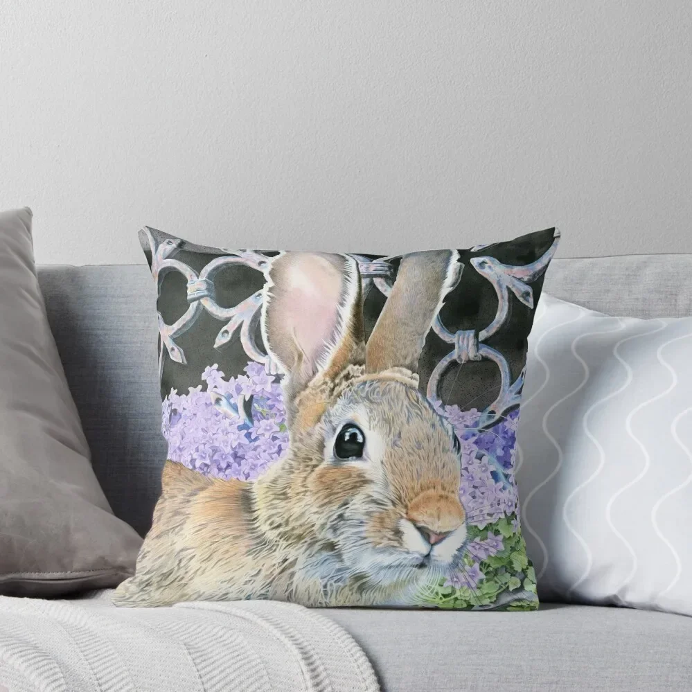 

The Hare and the Venetian Gate Throw Pillow Christmas Pillow Cases anime girl Sofa Cushions Covers Sitting Cushion Pillow