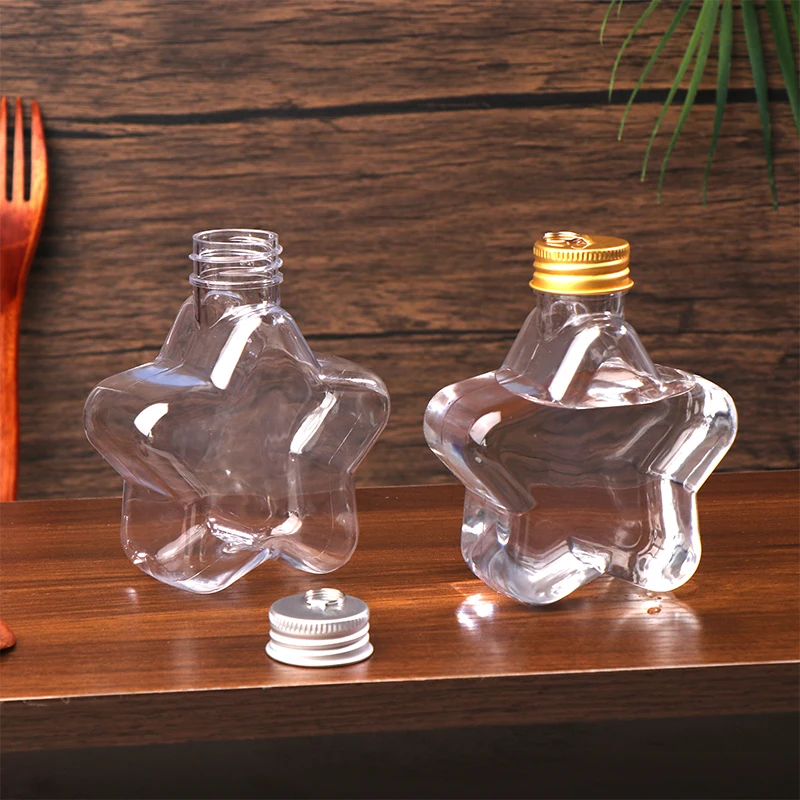 Household 200ml Star Shaped Pl - Meal Prep Juice Bottles 评论和价格