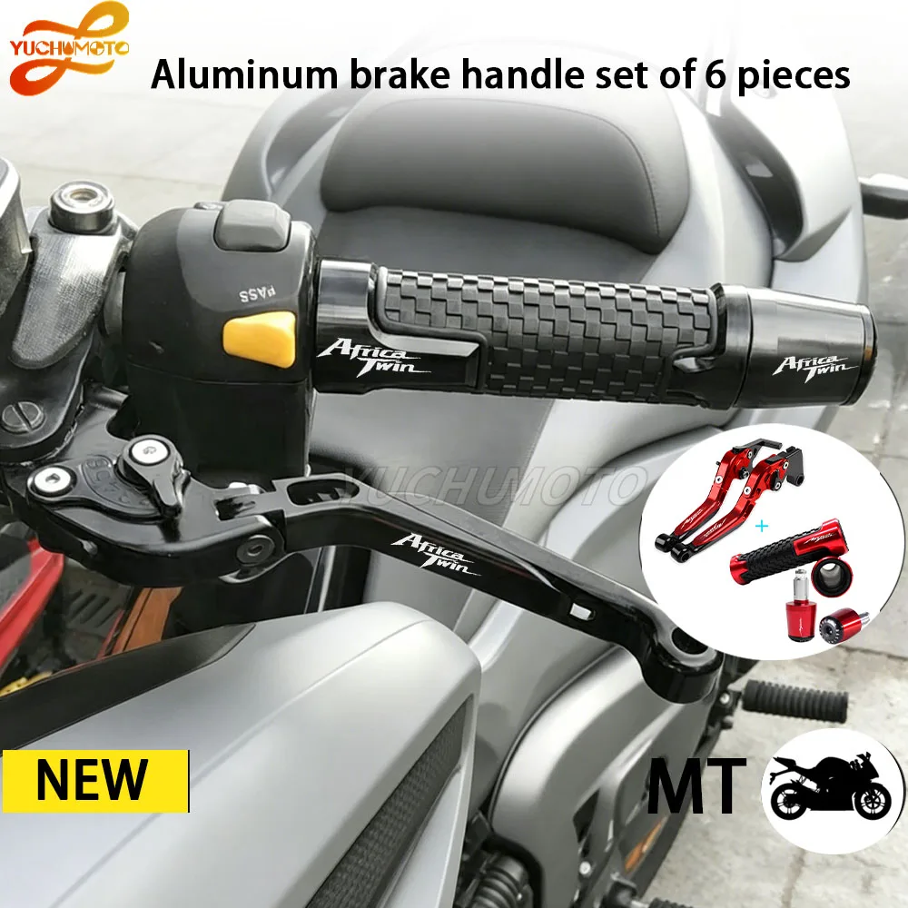 For Honda XRV750 L-Y Africa Twin XRV 750 1990-2003 2002 Brake Clutch Levers Nice Adjustable Clutch Brake Levers Handles Grips