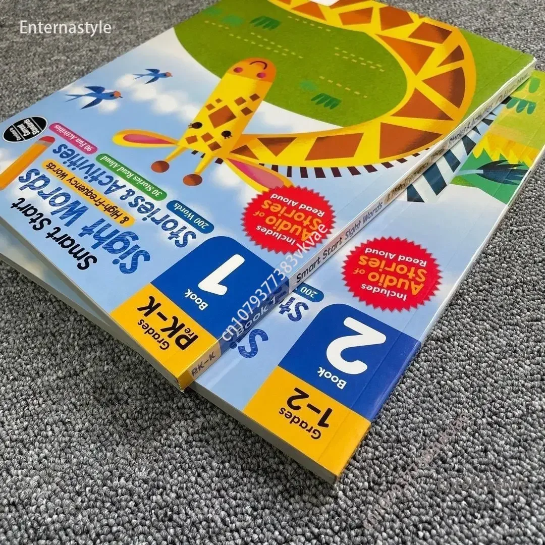 

2 books Smart Start Visual Vocabulary English enlightenment textbook workbooks