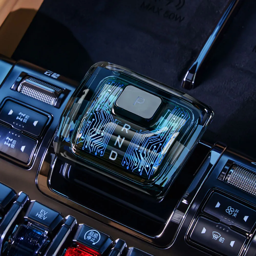 

For BYD Leopard 8 Leopard 5 2025 Original Crystal Gear Lever Interior Modification Accessories Sci-fi Luminous Gear Lever