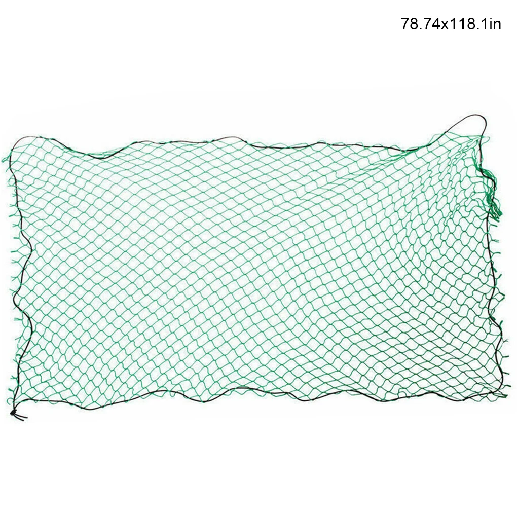 Car Trailer Cargo Net Utility Truck Roof Netting Cover with Hooks Automobile Storage Hauling Accessories 2.6x3.6m