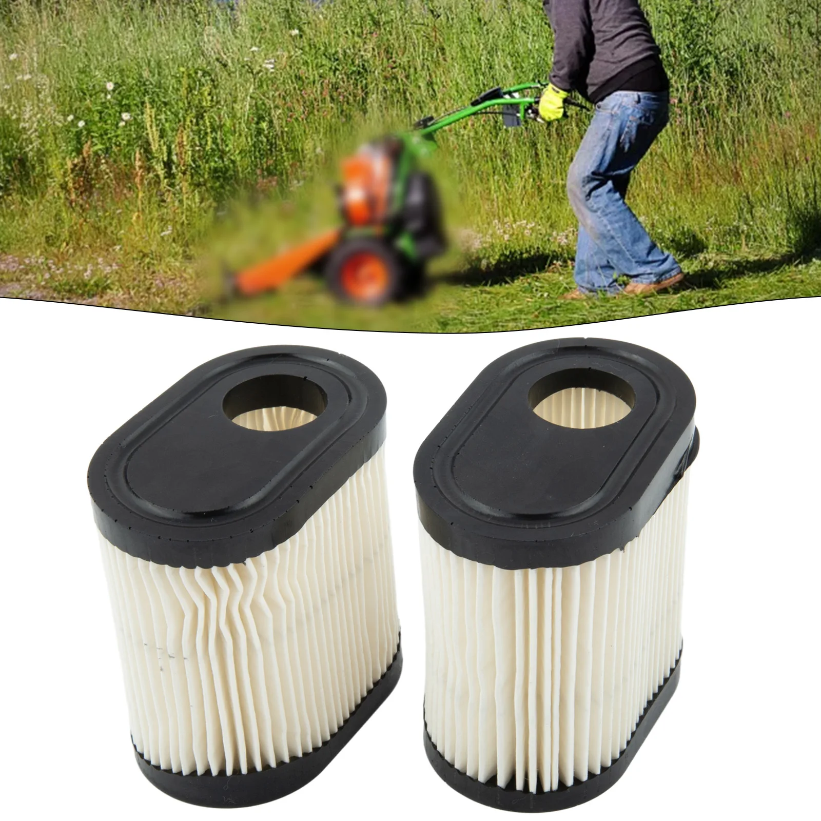 Accessories Air Filters Lawn Mower Parts High Quality Air Filter Soft Seal 72*65*45mm Double Filter Protection