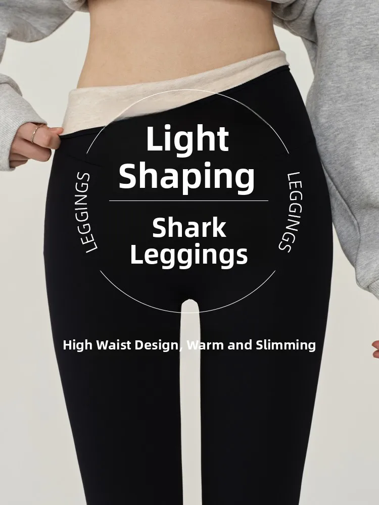 กางเกงโยคะเอวสูง 9 ส่วน ทรงลำลอง ผ้าหนา อุ่น ยกกระชับสะโพก กระชับหน้าท้อง โชว์สัดส่วน น่ารัก สำหรับใส่ในวันสบายๆ...