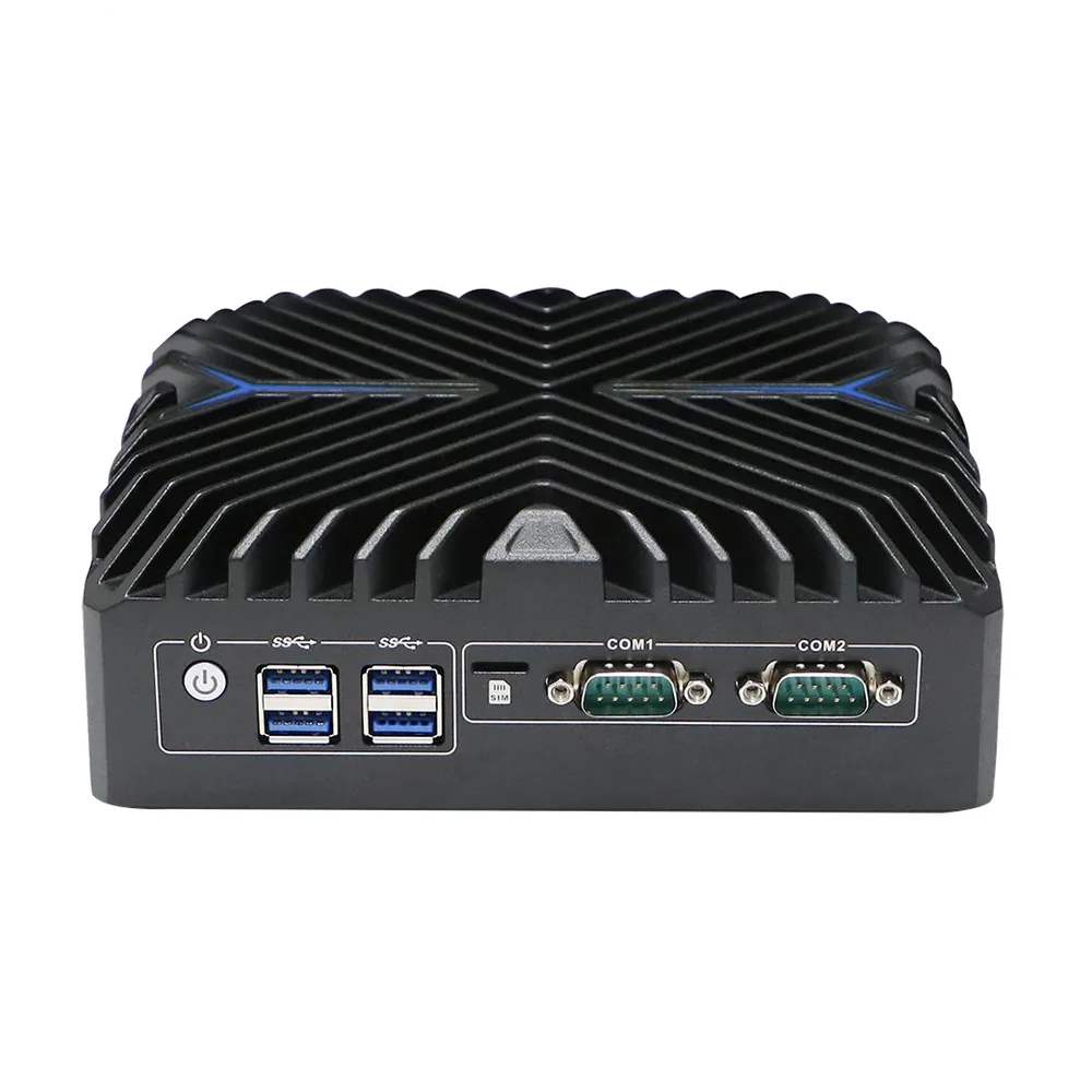 Partaker Intel 12th Core i7 1255U i5 1235U Fanless Mini PC Dual Lan Dual HD 4K Display 2 x RS232 DDR4 WIFI 4G/5G Mini Computer