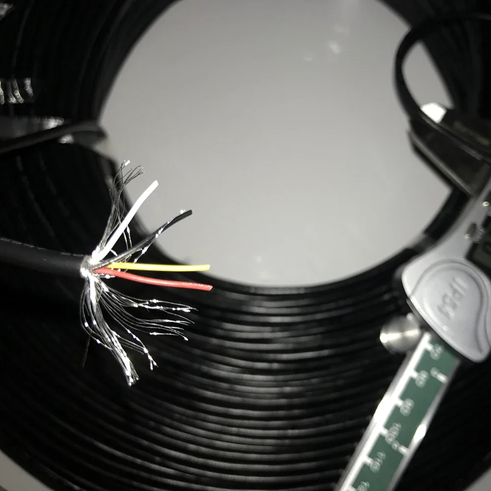 

Shielded Wire Tinned Copper Core Wire 28 awg 2-core 4-core Multi-core Shielded Cable Shielded High Temperature Terminal Harness