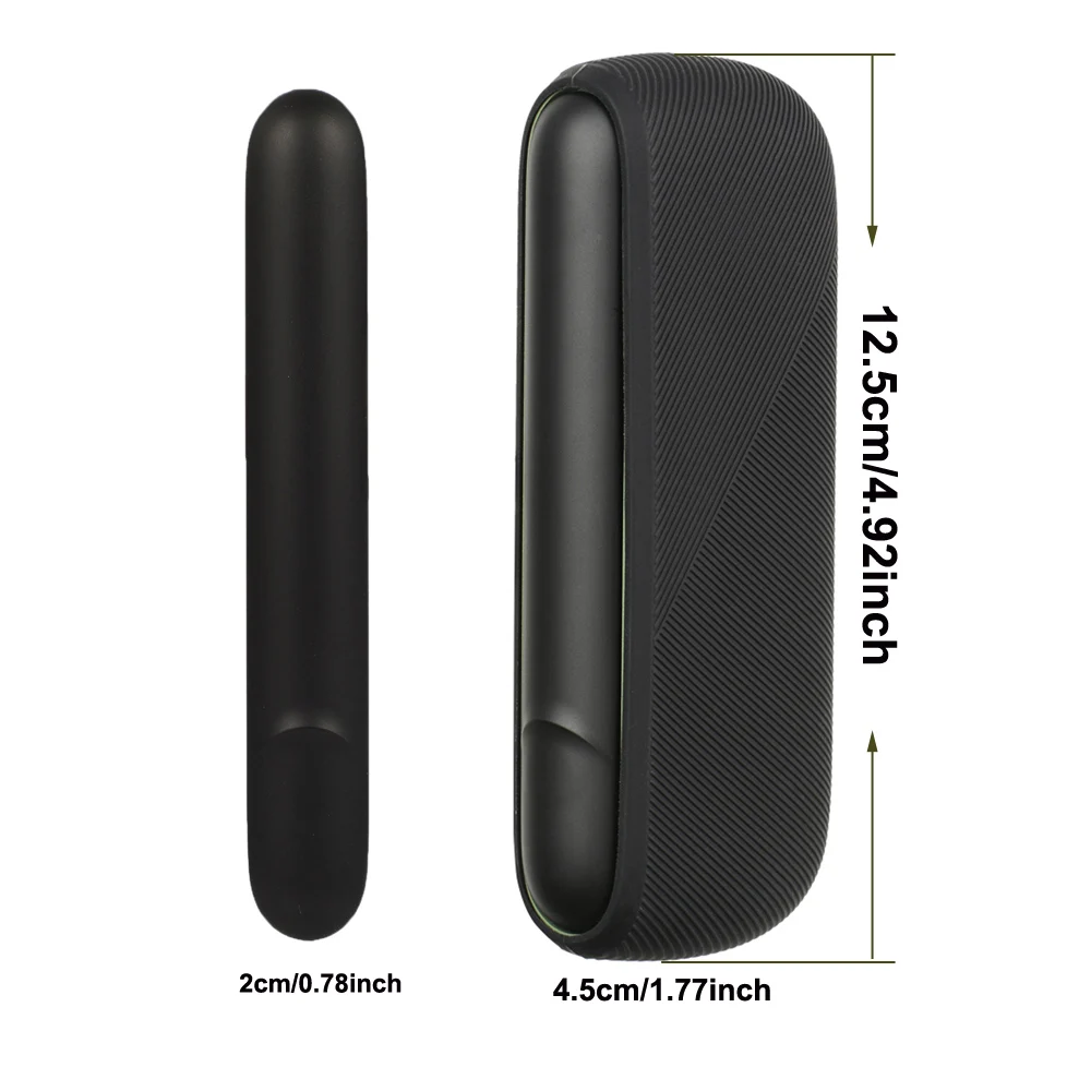 Multicolor Twill Silicone Case For IQOS ILUMA, Protective Case With Side Cover, For Iluma i Accessories