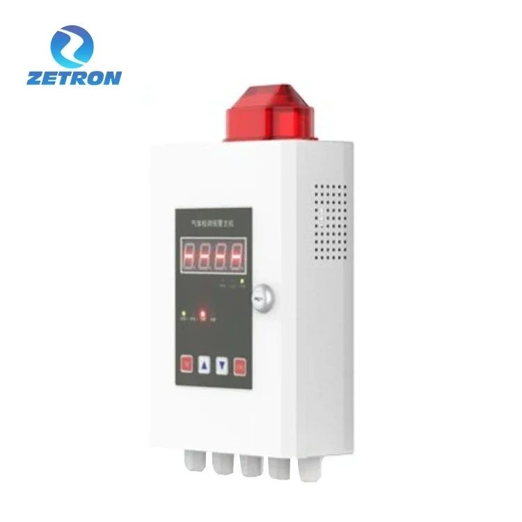 เครื่องควบคุมก๊าซ Zetron TH100 MODBUS RS 485/4-20mA แบบสี่ช่องทาง แผงควบคุมก๊าซ
