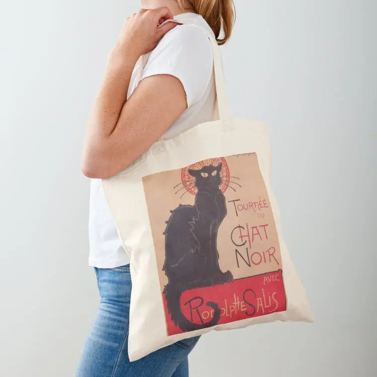 

Chat Noir, Black Cat, Vintage Poster Tote Bag bag luxury women Women's handbag Woman shopper bag tote bags cloth bags
