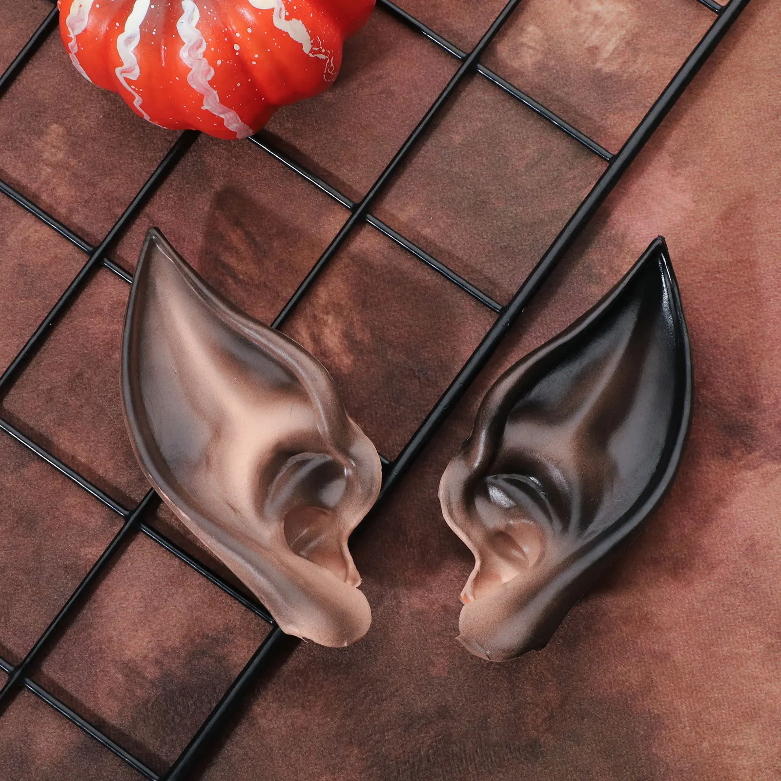 Elf Ears False Ears Props Halloween Anime Fairy Ears Demon Witch Wizard Prosthetic Ears Angel Dress Up Cosplay Christmas Costume