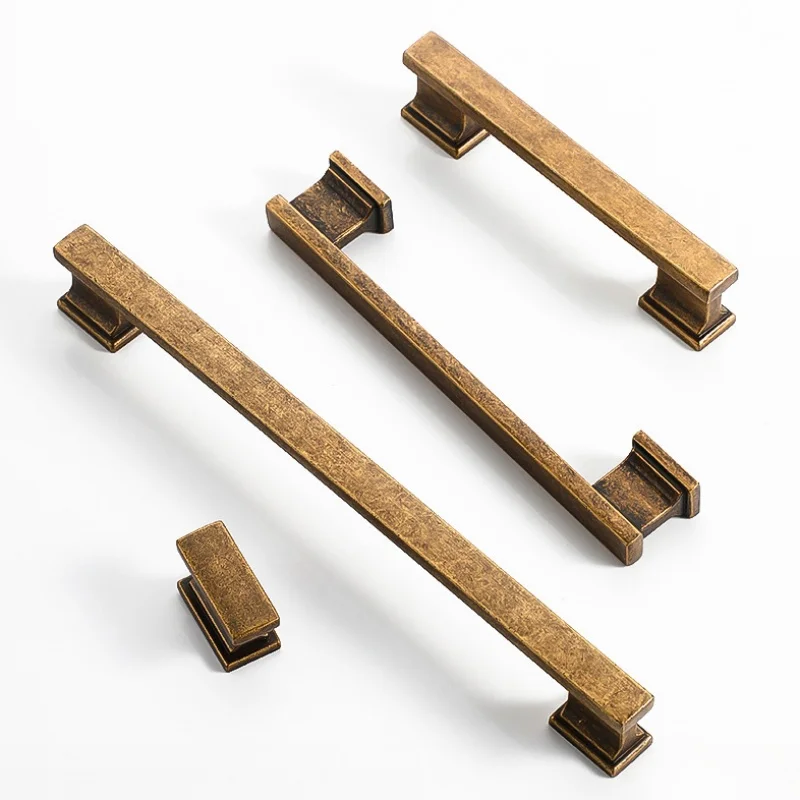 Antique Kitchen Accessories Cabinet Handles Retro Drawer Knobs Vintage Wardrobe Cupboard Cloest Door Pulls Furniture Handles