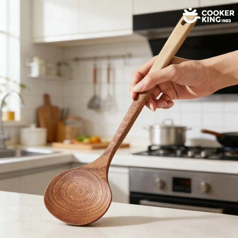 COOKER KING 35CM Mushroom Shaped Frying Spatula Kitchen Tools Cooking Spatula Kitchen Utensils Cooking Utensils Set Accessories 1