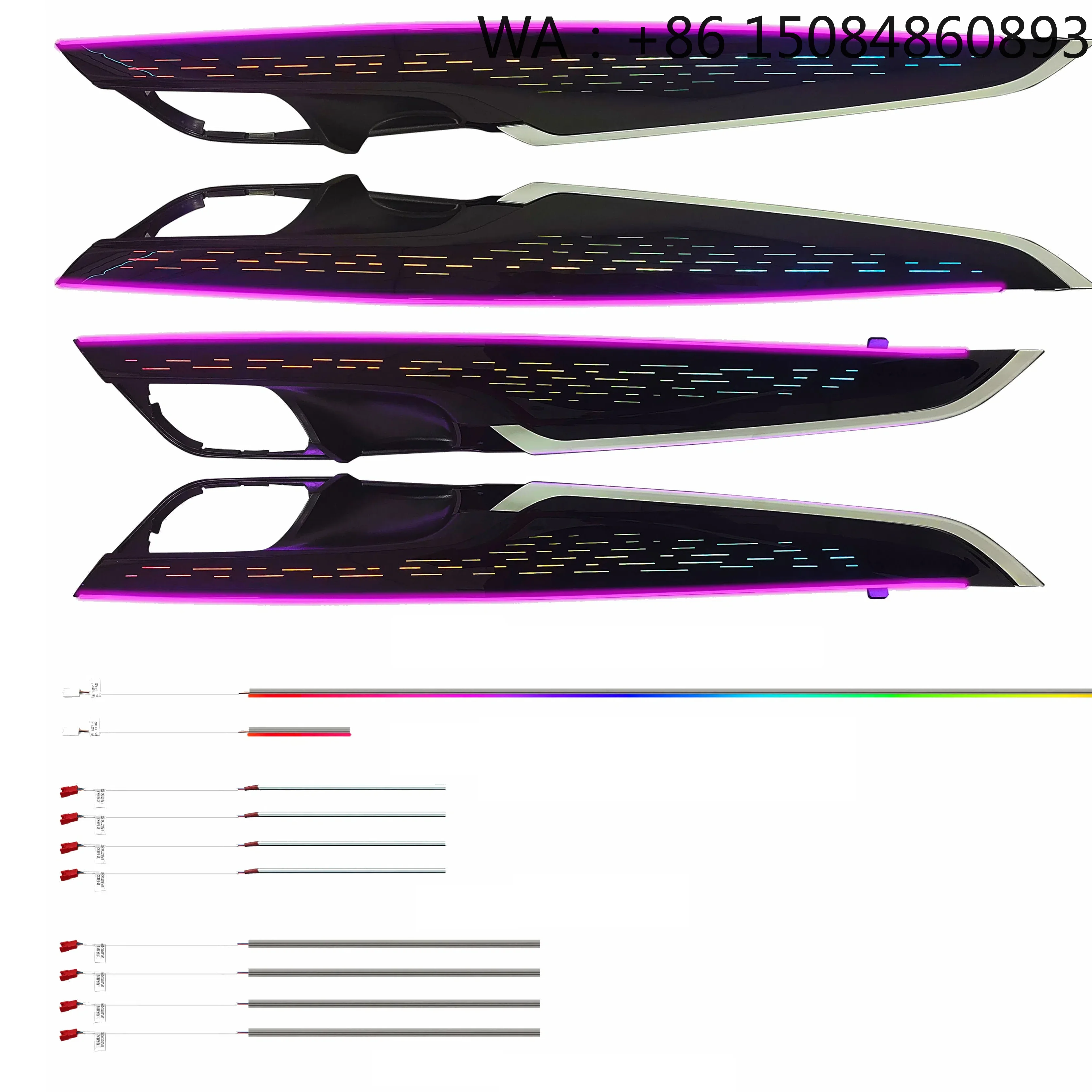 Phantom Style Car Interior Ambient Light Symphony Atmosphere Lamp Modified Decor Parts for 2014 2018 X5 F15 2015 2019 X6 F16