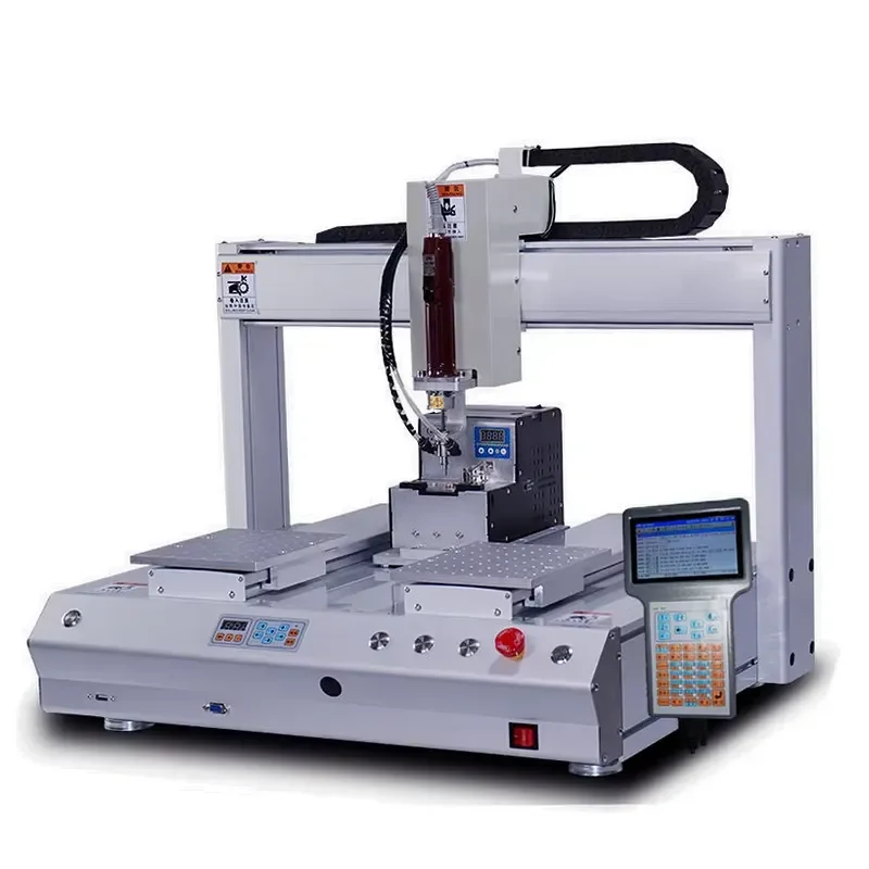 Industrial Screw Assembly Machine with Flexible Parameter Recall for PCB Production Lines Electronics Plant Equipment