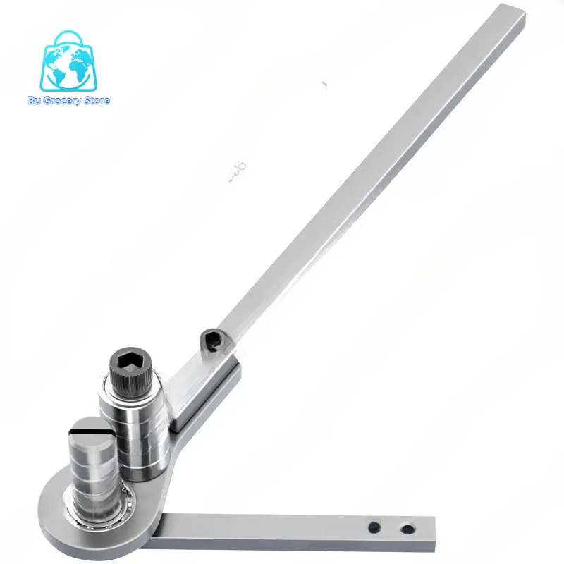 Manual Flat Bar and Copper Bender 90 Degree Angle Tool for Steel Plate Brass Bar Hand Operated Bending Machine