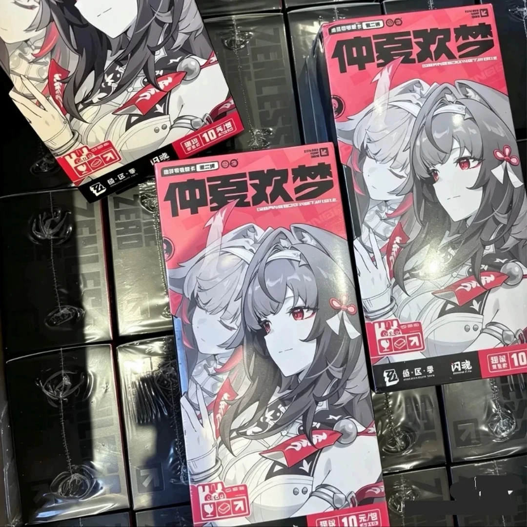 Shining Soul Zenless Zone Zero Volume 2 Midsummer Joydream Trading Cards Collectible Game Hobby Gift For Anime Fans