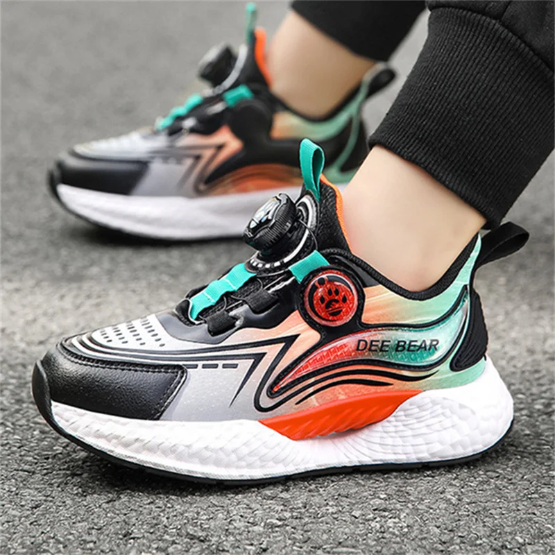 

Children's Fashion Sports Shoes Boys' Running Leisure Breathable Outdoor Kids Shoes Lightweight Sneakers Shoes