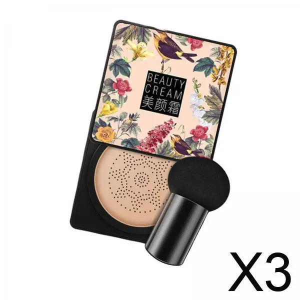 Vloeibaar Paddestoelkussen BB Cream Hydraterende Foundation Matte afwerking Make-upbasis met volledige dekking voor damesgezicht