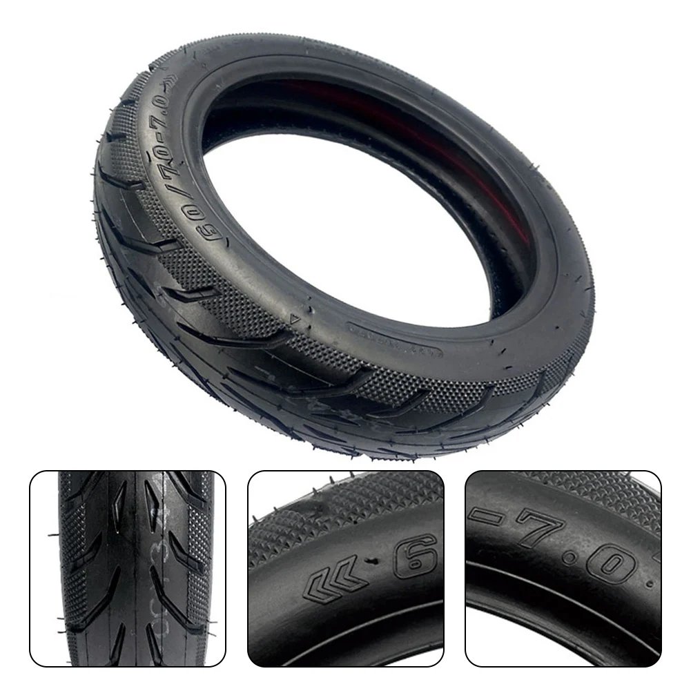 

Scooter Replacement Tyre 10 Inch Tubeless Tyre For Mi4 Pro Electric Scooter Black Color Compatibility High-quality Rubber