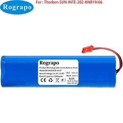 New 14.8V 3400mAh SUN-INTE-202 4INR19/66 For Thorben Robot Vacuum Cleaner Battery