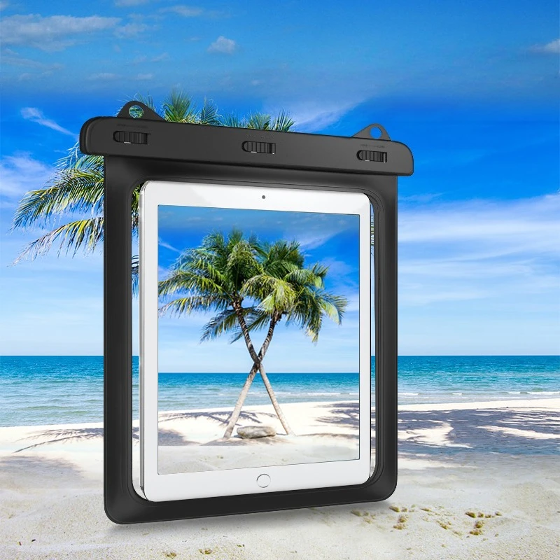 HAISSKY Clear Waterproof Protective Bags For Tablet Below 15