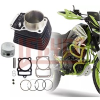 Motorcycle 67mm Cylinder Kit 200CC Bore Motor for ITALIKA DM200 SPORT DM 200 CG200 FT200TS DT200 SP TC200 FT200 Motoblock Parts