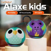 Nuevo Altavoz inalámbrico DX6, reproducción a prueba de agua, instrucción de voz, luz integrada, altavoz portátil con Bluetooth para exteriores con tarjeta TF