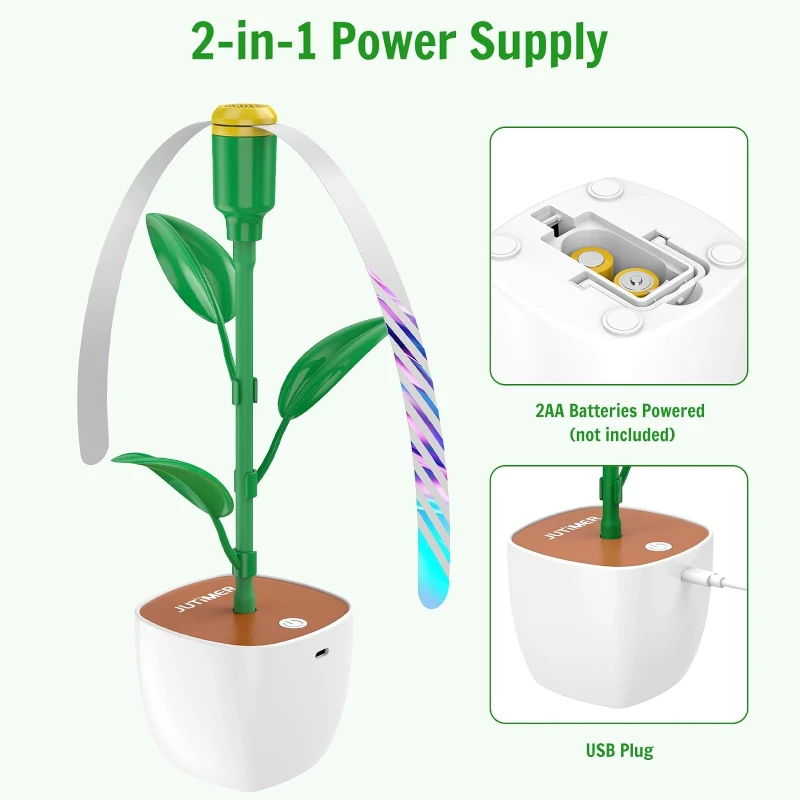 

2 шт., портативные настольные вентиляторы с USB-портом