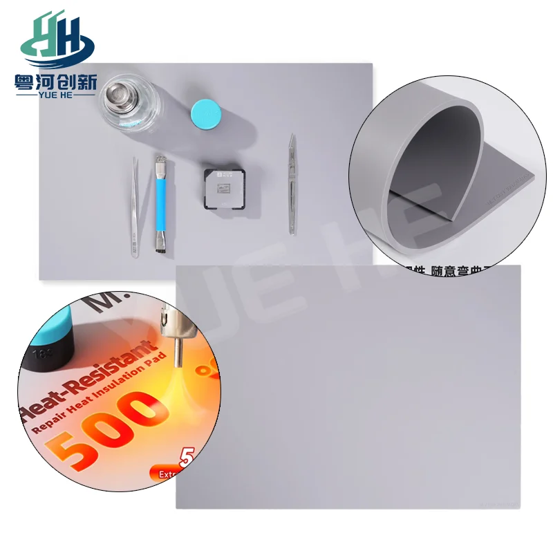 

YCS Mr.Yang 450x300 мм ремонтная сварочная рабочая площадка, устойчивая к высоким температурам силиконовая накладка ESD, коррозионностойкая для ремонта, инструмент