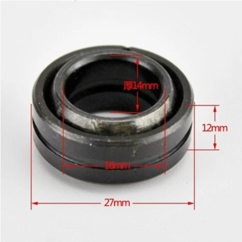 1PC【Joint Bearing GE16ES】Forklift Accessories Steering Knuckle Horizontal Cylinder Claw Connecting Rod Rear Axle Bushing