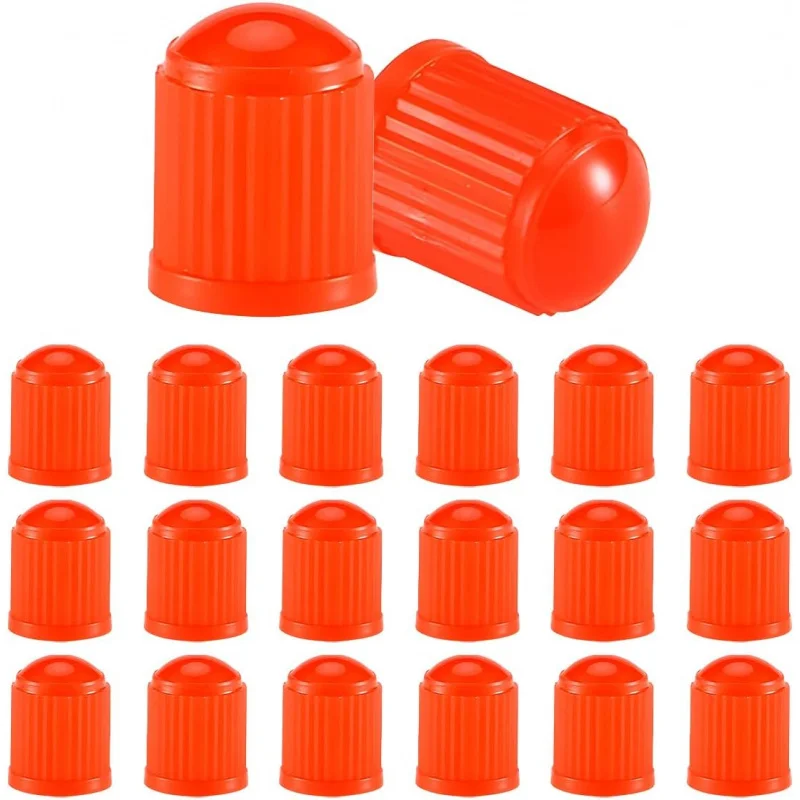 20PCS Car Tire Stem Caps, Vehicle Tyre Covers with O Rubber Seal Ring, Dustproof Airtight