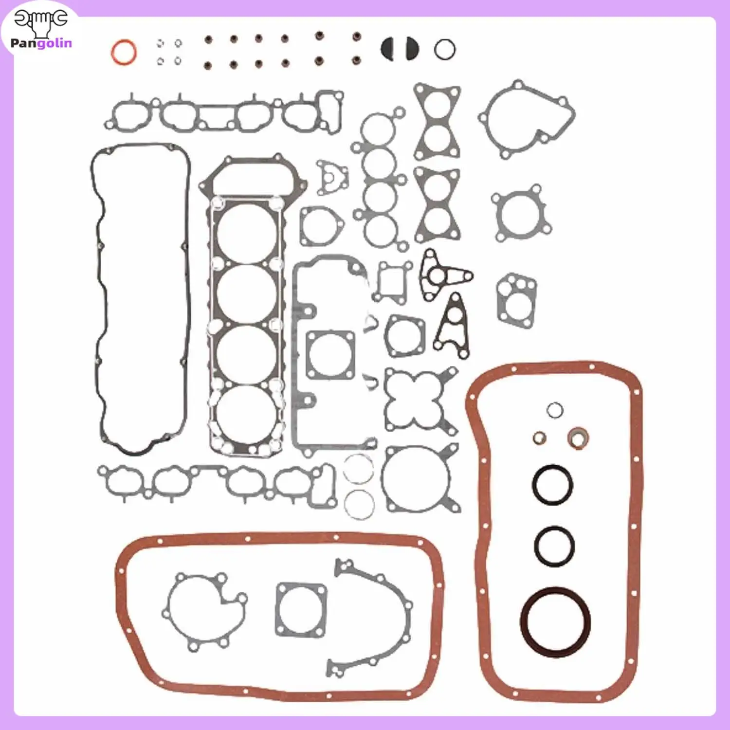 1set Engine Overhaul Gasket Seals Kit HS9646PT-1 CS9646 For Nissan D21 Pickup 2.4L SOHC KA24E 1990-1997 Car Accessories