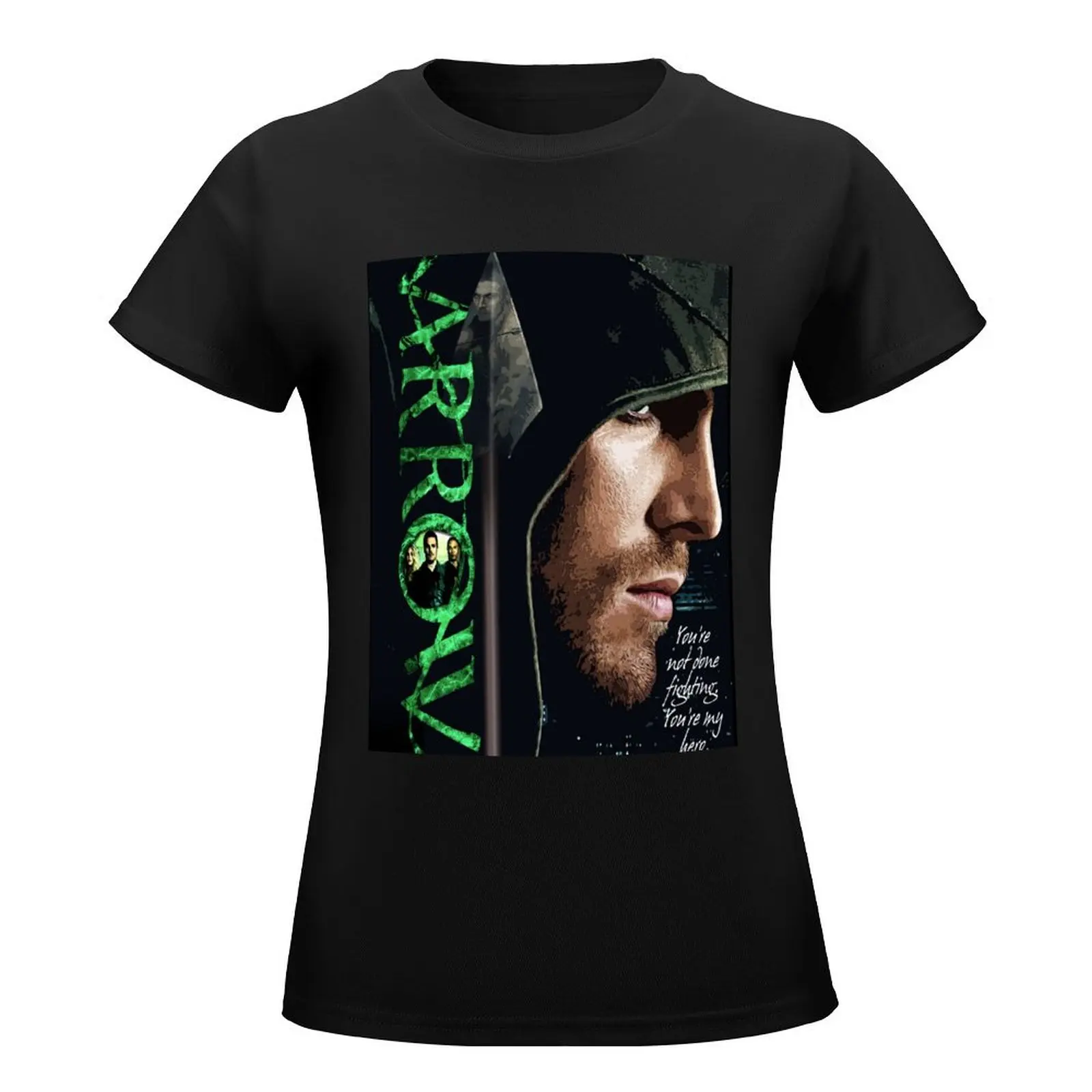 Original Team Arrow T-Shirt quick drying plus size tops Short sleeve tee summer tops t shirts for Women loose fit