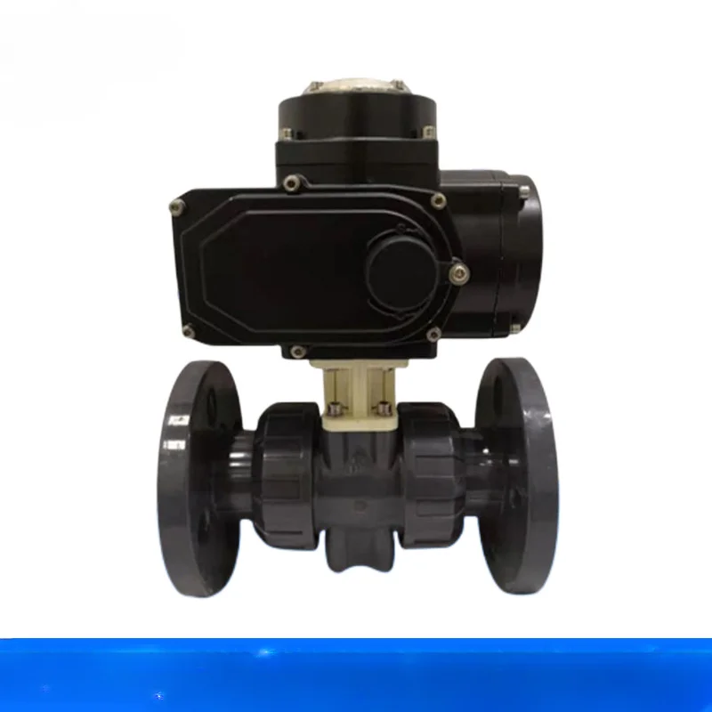 Electric actuator flanged ball valve explosion-proof waterproof industrial grade acid and alkali corrosion resistance