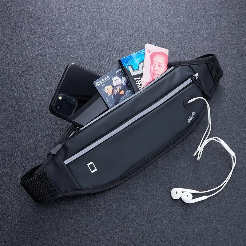 Sports Waist Bag Running Mobile Phone Bag Men Women Waterproof Invisible Pouch Gym Sports Bags Jogging Belt Waist Pack