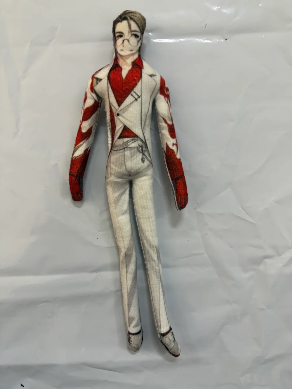 Mini Abstract Mouse‑Dry Style Doll Night Theme Code Bang Bang Rosso Red Glove Ghost Figure With Skeleton Poseable Toy Gift