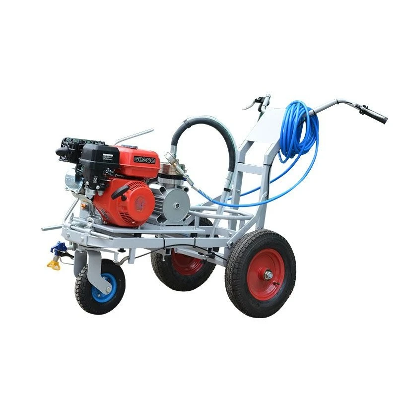 

Cold spray marking machine, road marking spraying machine, road parking space drawing line