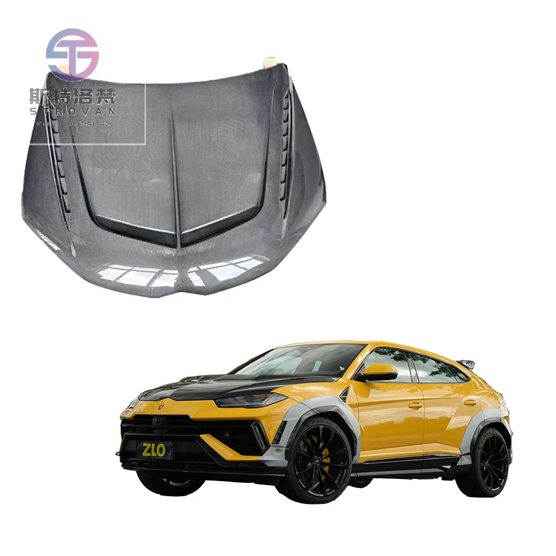 

2023+ модификация Langyu, автоматические системы тела, обновление UrusS, стиль TC, сухой передний капот из углеродного волокна для Urus Venatus